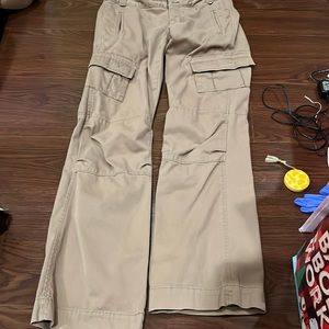 Banana Republic Khaki cargo pants